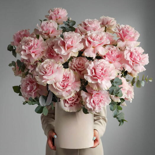 Дорогая _ 99 Розовая Розовая Роскошная Коробка