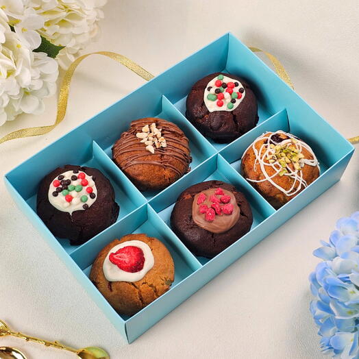 6 pcs NY cookie box