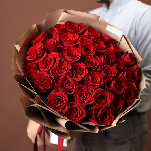 Roses rouges (35pis/50sm)