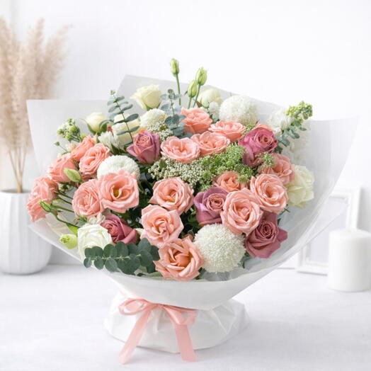 Blush Garden Symphony