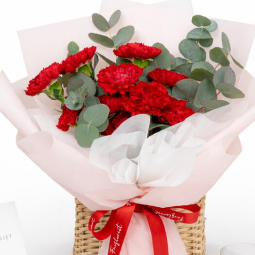 Red Carnation Bouquet