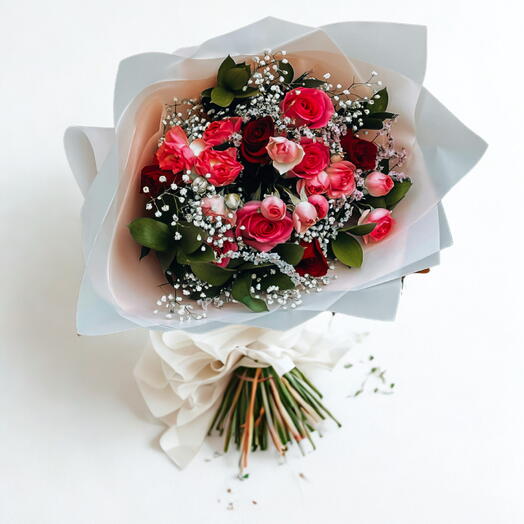 Red 25 Roses Bouquet