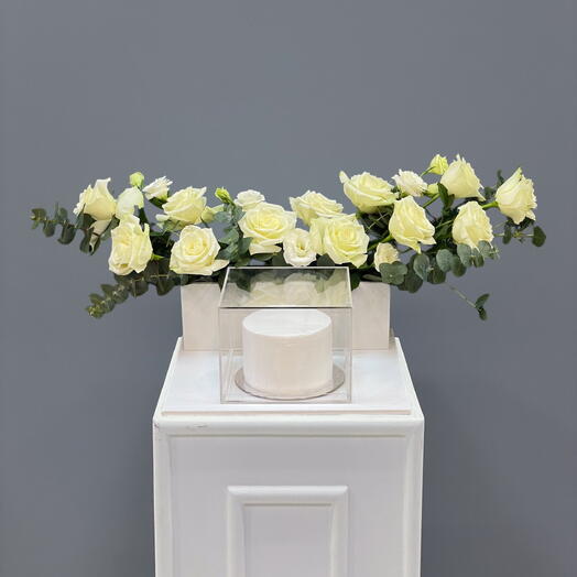 Белая Безмятность Цветочная Радость