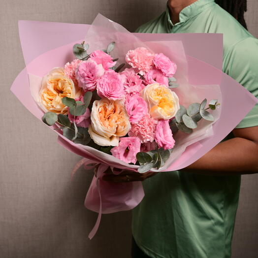 Богемный Розовый  6180