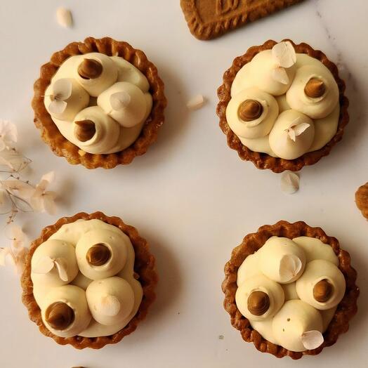 طقم 4 قطع تارتليت لوتس بيسكوف