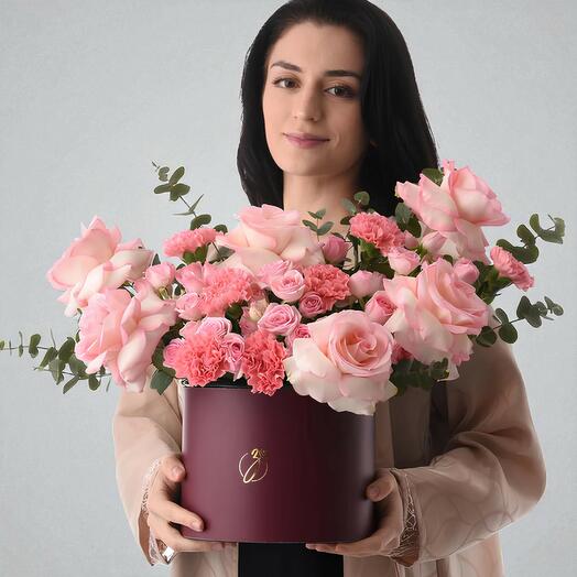 Pink Roseate Petals - Zuvees Signature Birthday Box