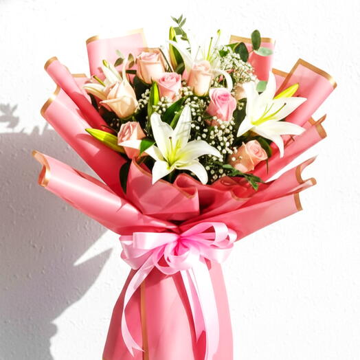 Букет Pink Kiss – романтичный подарок на каждый день