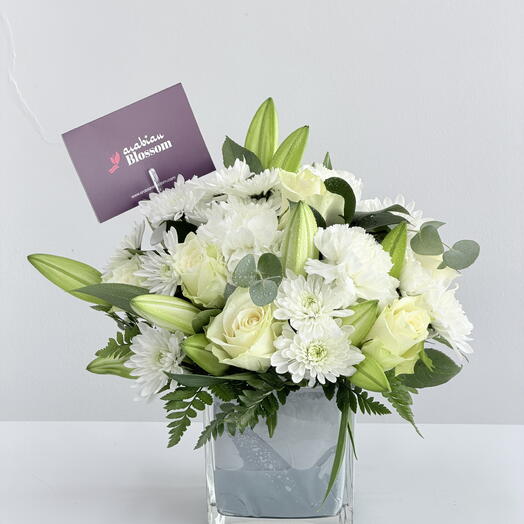 Белый Элегантный