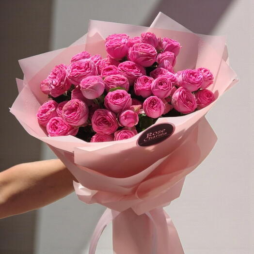 Giselle Peony Rose Bouquet - 11