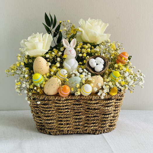Bunny Nest Easter Basket
