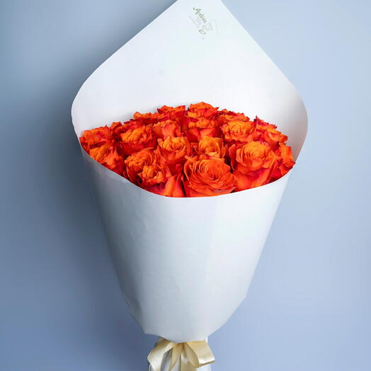 25 Orange Roses-6061