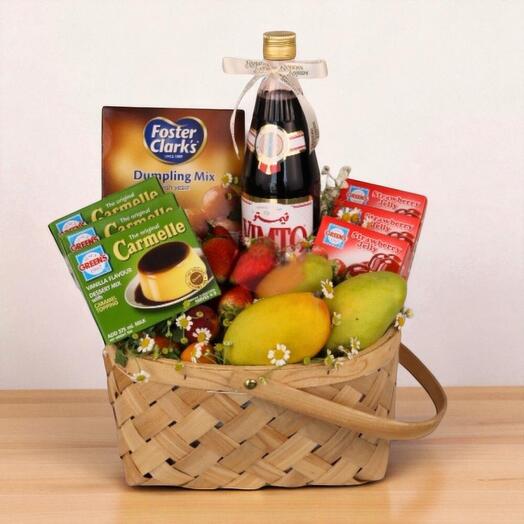 Basket Of Nostalgic Ramadan Goodies,3kg