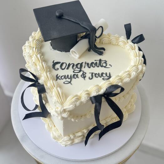Graduation Vintage Cake