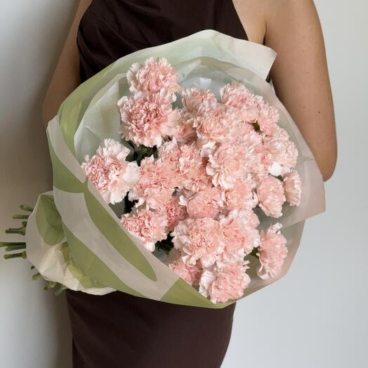 Pink carnations (30 pcs)