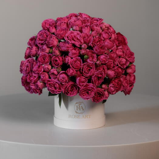 45 Purple Spray roses