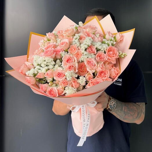 Sweetsara | 15 розочек Sweetsara | белый статис (наполнитель)