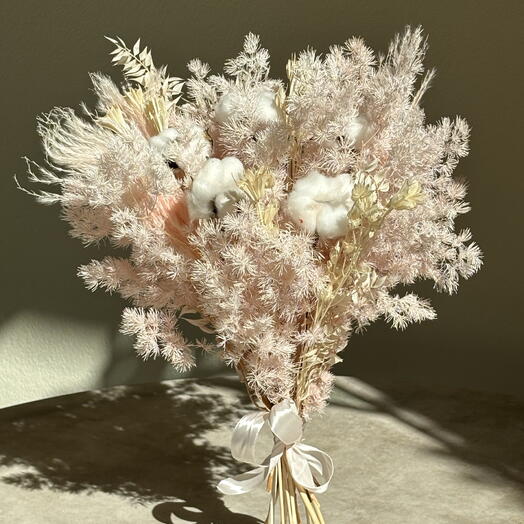 Bouquet Asparagus and Cotton