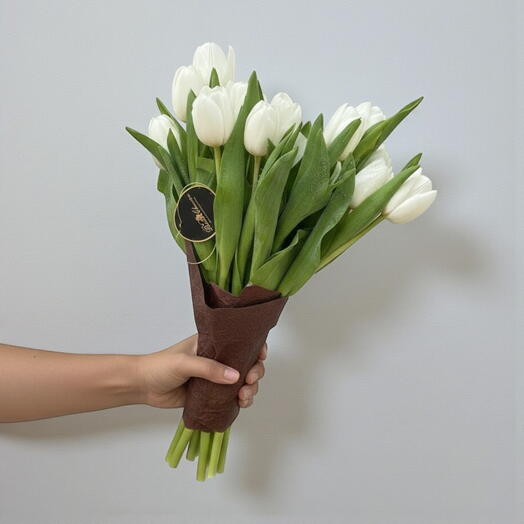 Whispering White Tulips