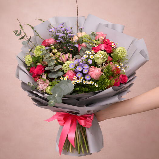 Beauty of Love Assorted Flowers Bouquet