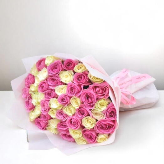 Bouquet Rose En Fleurs