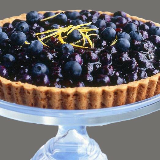 Тарт с черникой