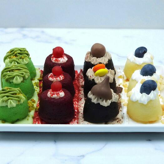 La Fete Bites Mix Cake - Ассорти мини-пирожных (12 шт)