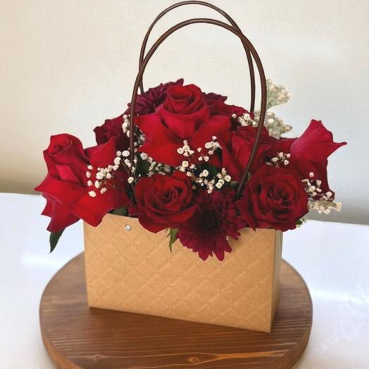 Charm Floral Bag