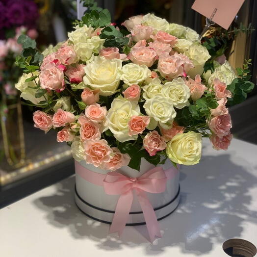 Boîte Fleurie Cadeau Spécial