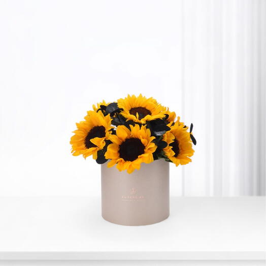 Doré Noir Fleur Bac à sable