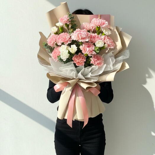 Pink Blushing Carnation Harmony