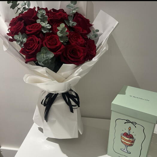 Chocolate glass cake