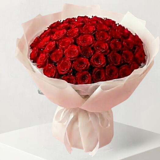 Bouquet de la Saint-Valentin _ Bouquet de 101 roses rouges de luxe