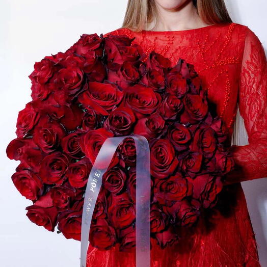 Grande Amour: WOW Bouquet 300 Red Rose