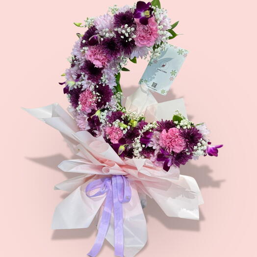 باقة زهور الهلال