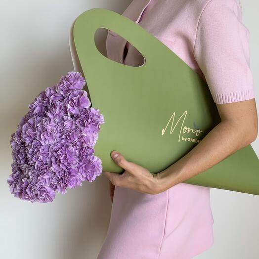 Lilac carnation (40 pcs)