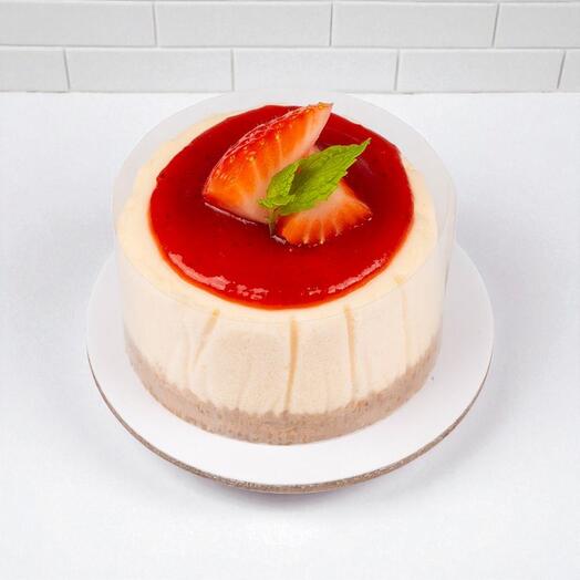 تشيز كيك بنتو بيريز – تشيز كيك فراولة مصغّر لذيذ