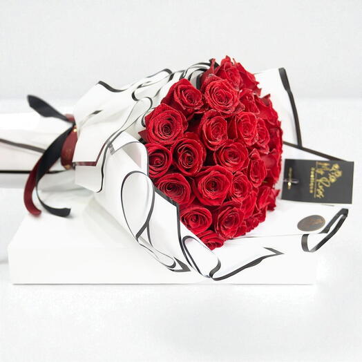 Magnífico ramo rojo