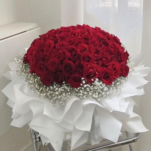100 Roses XL Size Premum Bouquet