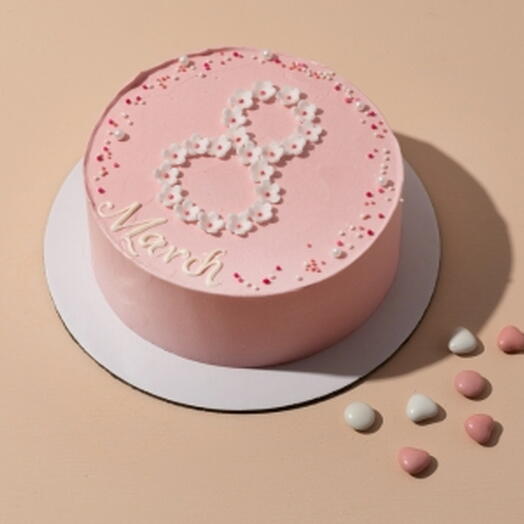 Gâteau Journée de la femme 8 mars (pour 6-7 personnes)