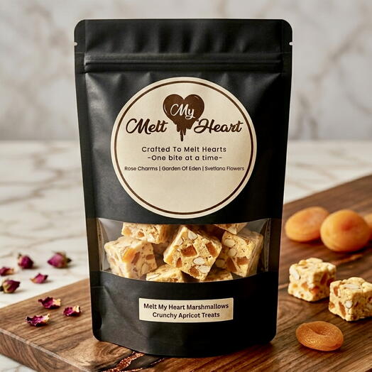 Derrite Mi Corazón Malvaviscos de Albaricoque Dorado