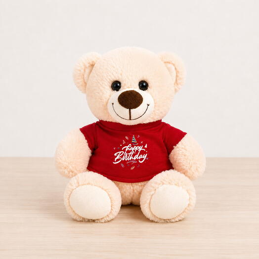 Birthday Joy Plush Teddy Bear