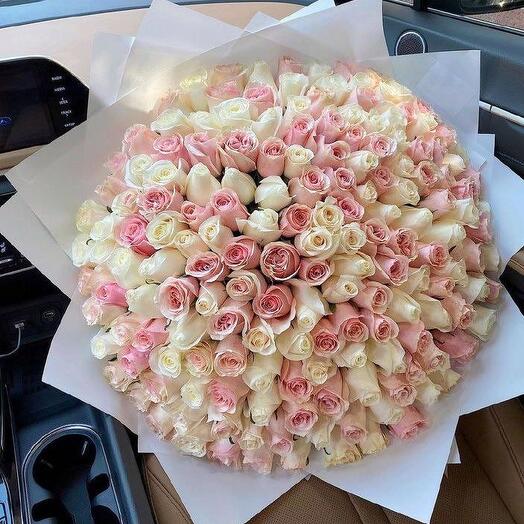 Пастельный мир Большой букет (250 шт)