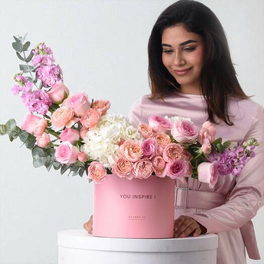 Коробка «Вдохновение из жемчужных лепестков»