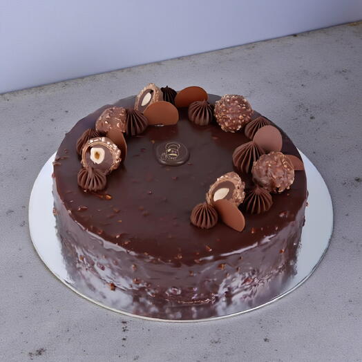 Ferrero Rocher Celebration Cake | Crunchy Chocolate   Hazelnut Layers | Dubai Gifts