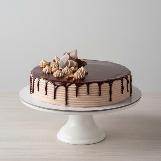 Шоколадный торт Nutella Dream 1 кг | Насыщенные фундучные слои | Роскошный