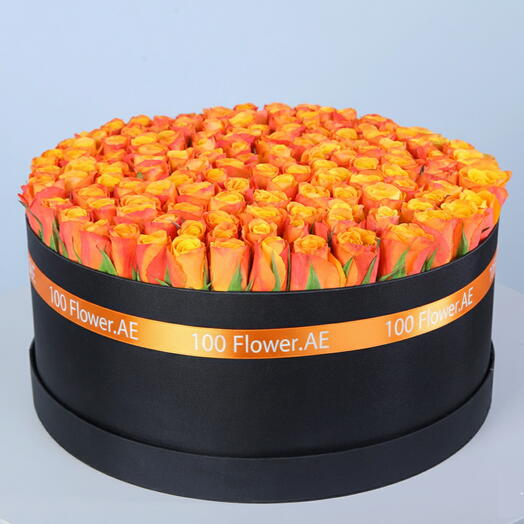 101 Orange Roses Boz