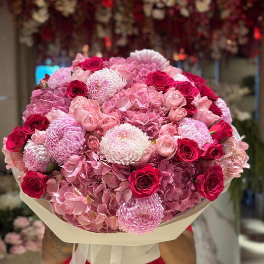 Pink Velvet Harmony Bouquet