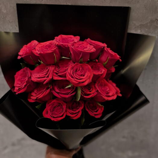 Valentine red blooms