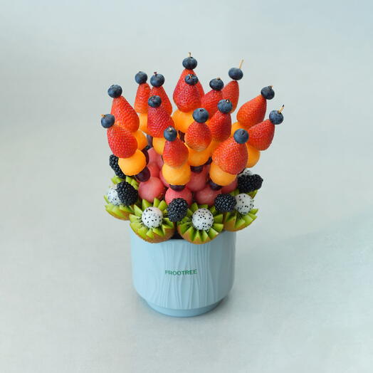 مزهرية زهور مقطوفة طازجة