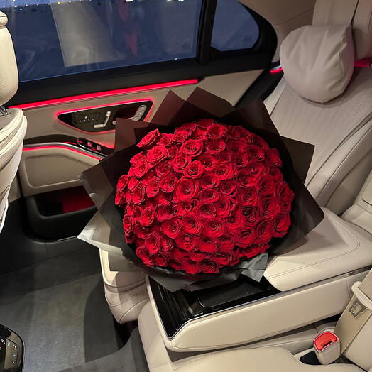 101 roses bouquet